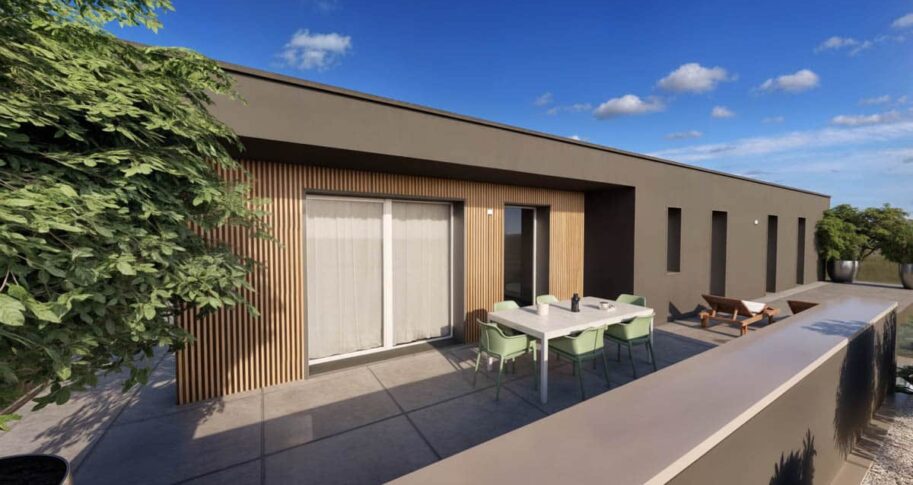 Renoir_Attico1_-enhanced - Residenze Renoir nuova costruzione a Pordenone -