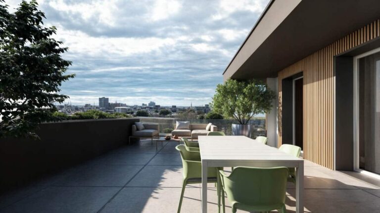 Renoir_Atticoretro-enhanced - Residenze Renoir nuova costruzione a Pordenone -