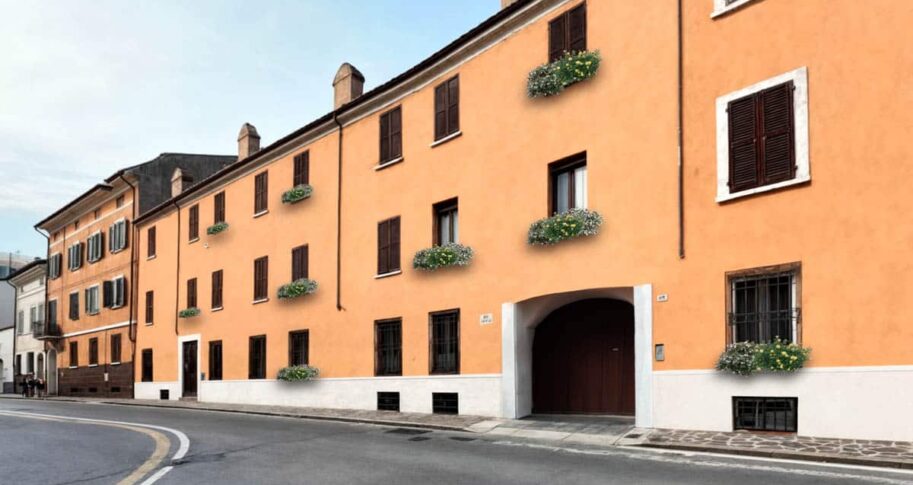 enhanced_FACCIATA MANTOVA_01 - Palazzo da Vinci nuova costruzione a Mantova